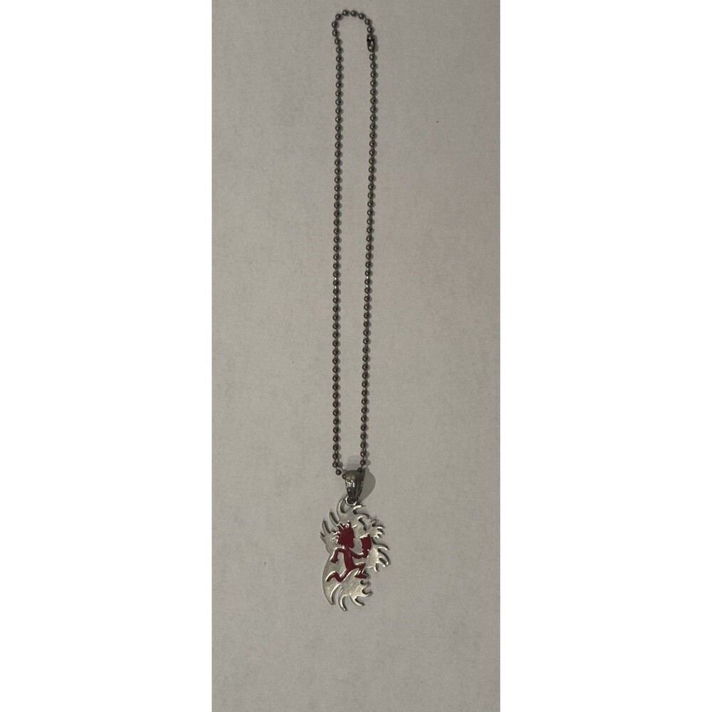 VTG 2000s ICP / Psychopathic Records Hatchetman Pendant / Chain 4.5” Juggalo Y2K